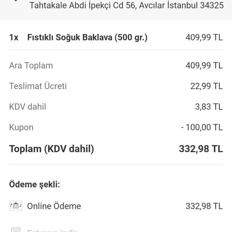 Yanlış Adrese Teslim Edilen Sipariş Ve İletişim Sorunu