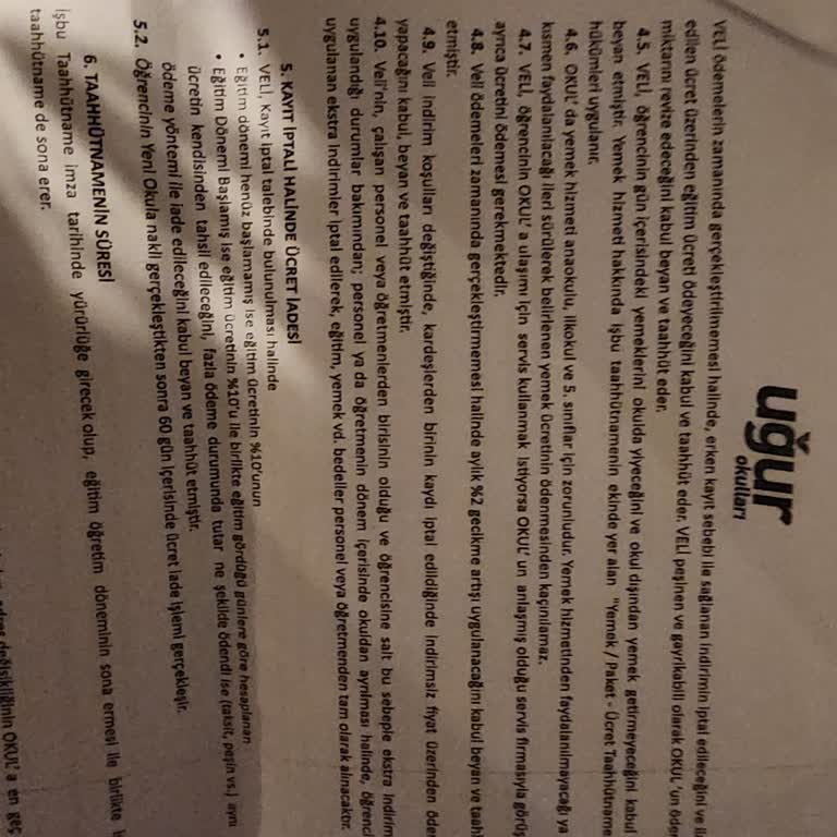 Zorunlu Yemek Ücretleri Ve Değişen Sözleşme Şartları