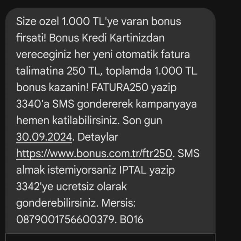 Garanti Bankası'nın Bonus Kampanyası Sorunu
