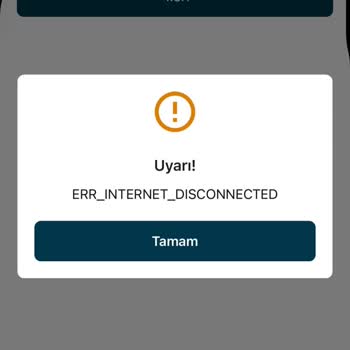 Naos Uygulamasına Giriş Sorunu: Sipariş Takibi Yapılamıyor