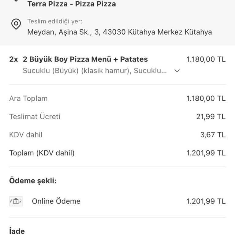 Kuryelerin Davranışları Ve Sipariş Sorunları