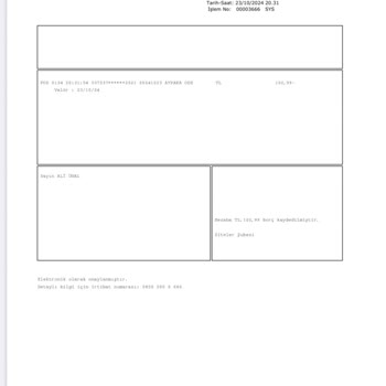 Banka Kartımdan İzinsiz Para Çekimi