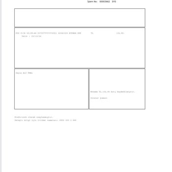 Banka Kartımdan İzinsiz Para Çekimi