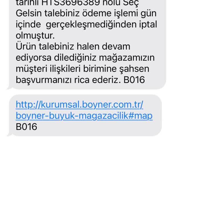 Boyner'den Ayakkabı Değişiminde İptal Şoku