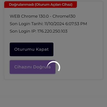 BeIN Connect Uygulamasında Cihaz Doğrulama Sorunu