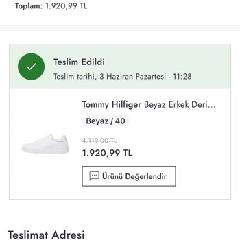 Boyner'den Gelen Eksik Ve Sorunlu Ürünler