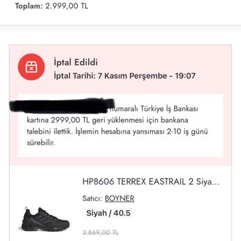 Boyner'den Gelen Eksik Ve Sorunlu Ürünler