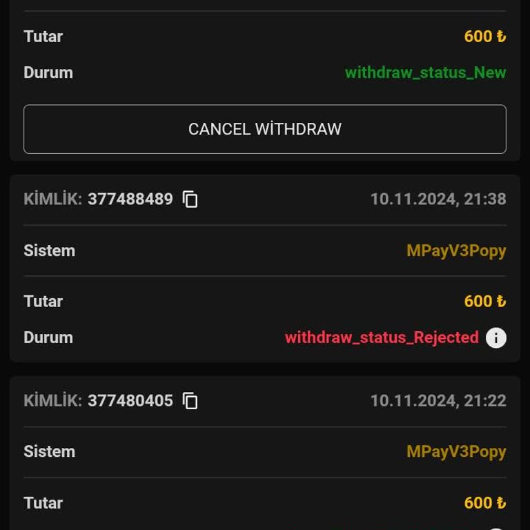 Amarabet Sitesinde Ödeme Sorunları!