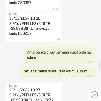 Yanlış Tutarla Yapılan İşlemler Ve Acil İptal Talebi