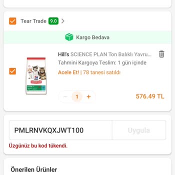 Trendyol İndirim Kuponu Yanıltması