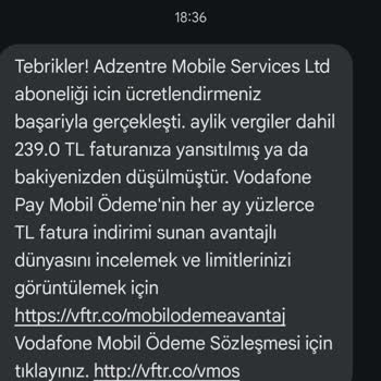 Haberim Olmadan Yapılan Abonelik İşlemleri Ve Maddi Mağduriyet