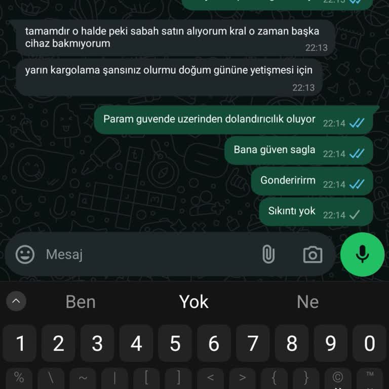 Güven Sorunu Yaşadım