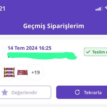 Getir Büyük Siparişimde Bozuk Pirinç Sorunu