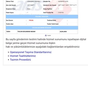 Aras Kargo Kayıp Sipariş Ve İletişimsizlik!