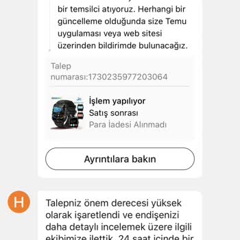Temu'dan Para İadesi Kabusu