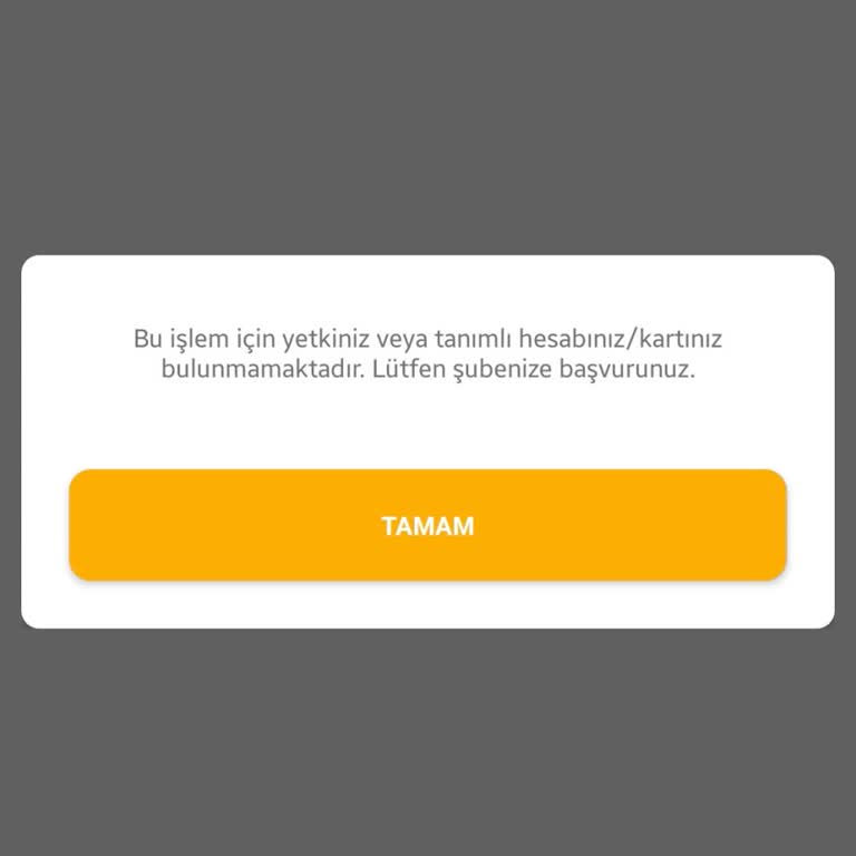 VakıfBank Mobil Uygulama Yetki Sorunu Ve Hesap Kısıtlaması
