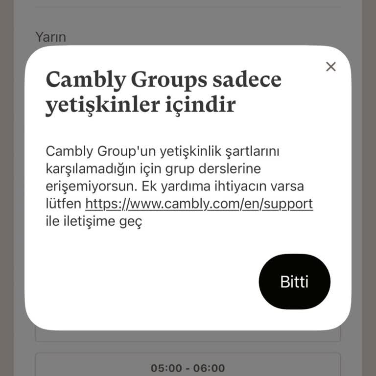 Grup Derslerinden Yararlanamama Sorunu