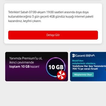 Vodafone Premium'da Çark Çevirme Hüsranı
