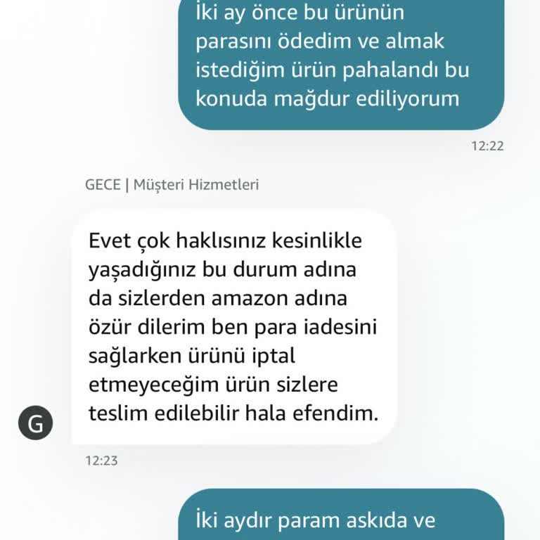 Amazon'dan Tablet Siparişinde Yaşanan Sorun