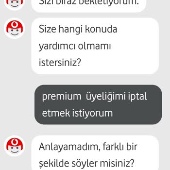 Vodafone Üyeliği İptalinde Çıkmaz
