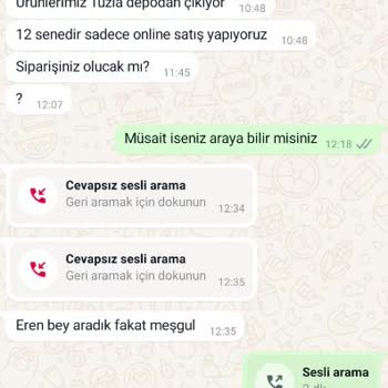 İletişim Kesildi: Sipariş Sonrası Geri Dönüş Alınamıyor