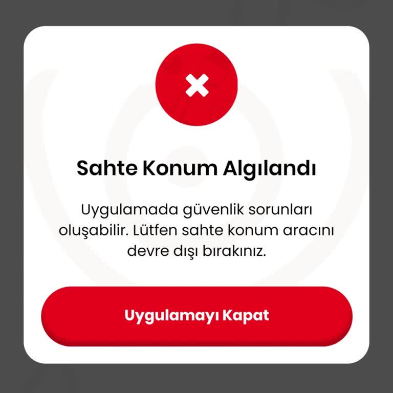 Nutella Uygulaması: Sahte Konum Hatası Çözülmüyor