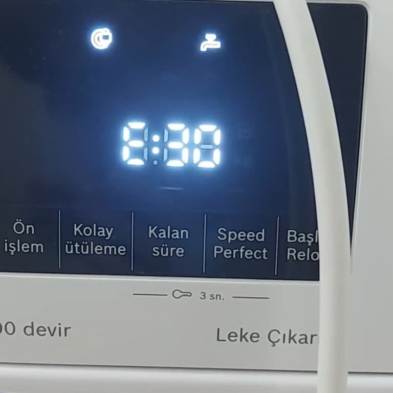 Çamaşır Makinesi Hata Kodu Ve Sıkma Sorunu