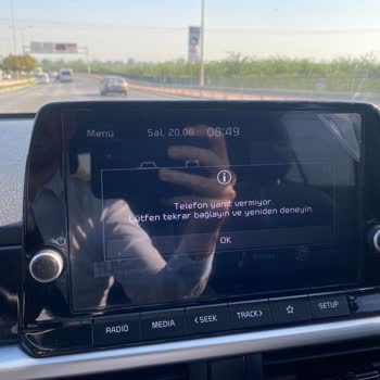 Kia Picanto'da Apple Car Play Bağlantı Sorunu