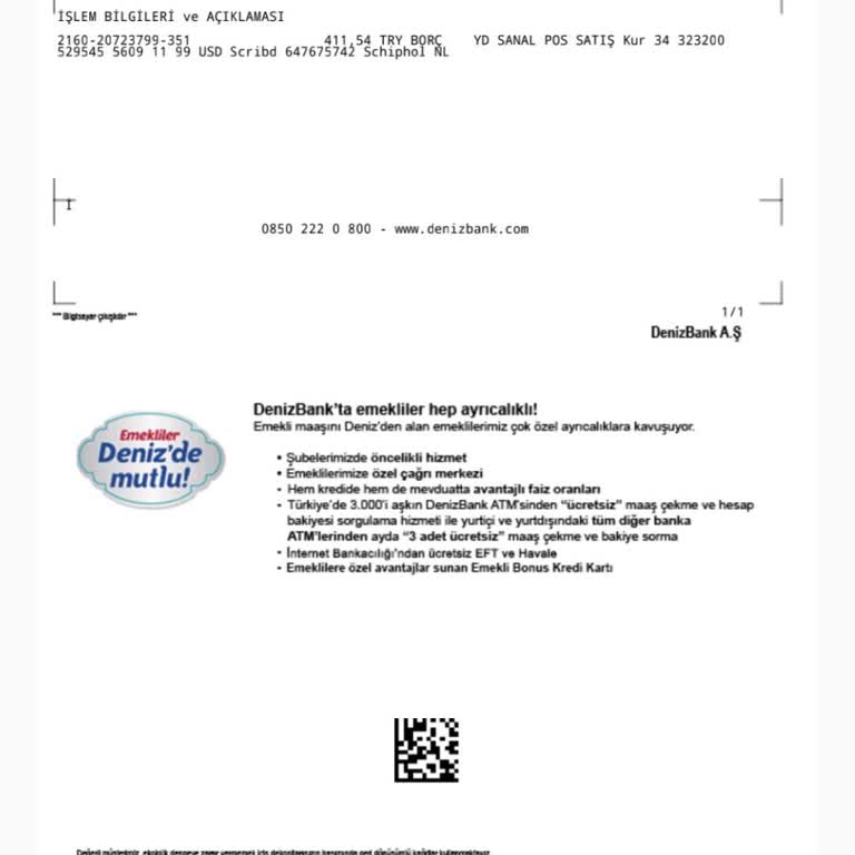 İzinsiz Kesinti Ve Para İadesi Talebi