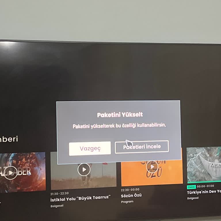 Premium Üyelikte Geçmiş Program Sorunu