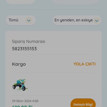 Kargom Nerede Ürün Fiyatı Düşerken?