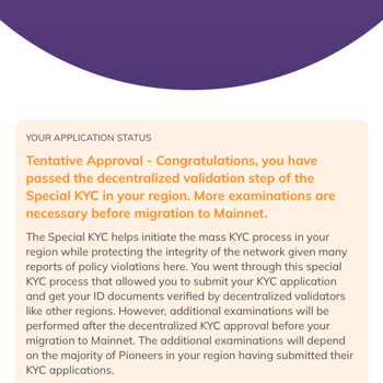 Pi Network Üzerinde KYC Onayı Sorunu