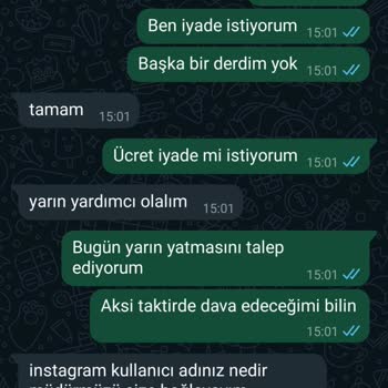 Kargo Bilgisi Ve Ücret İadesi Sorunu
