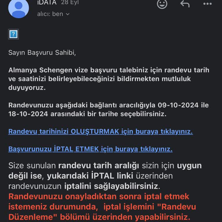 Vize Randevusu Engeli Mağduriyeti