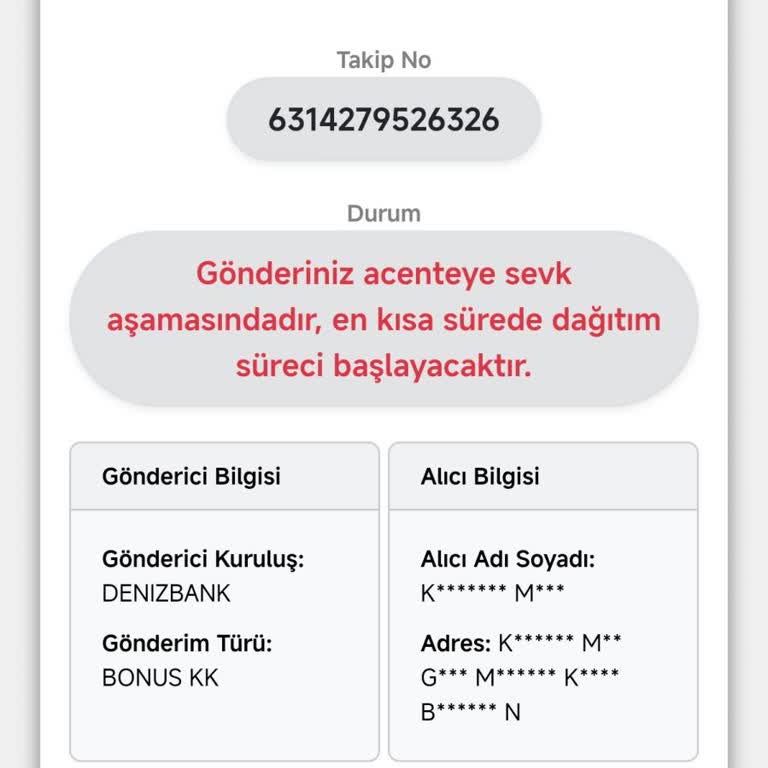 Kredi Kartım 17 Gündür Teslim Edilmiyor