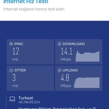 Türksat Kablo Net'in Sürekli İnternet Kopmaları Ve Yavaş Hizmeti