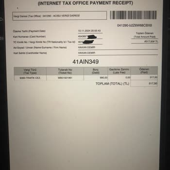 Çifte Ödeme Mağduriyeti: Trafik Cezası İadesi Talebi