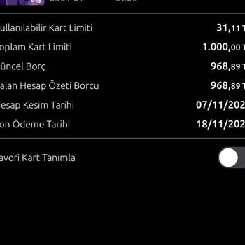 Düşük Limitli Karttan Yüksek Aidat Ücreti