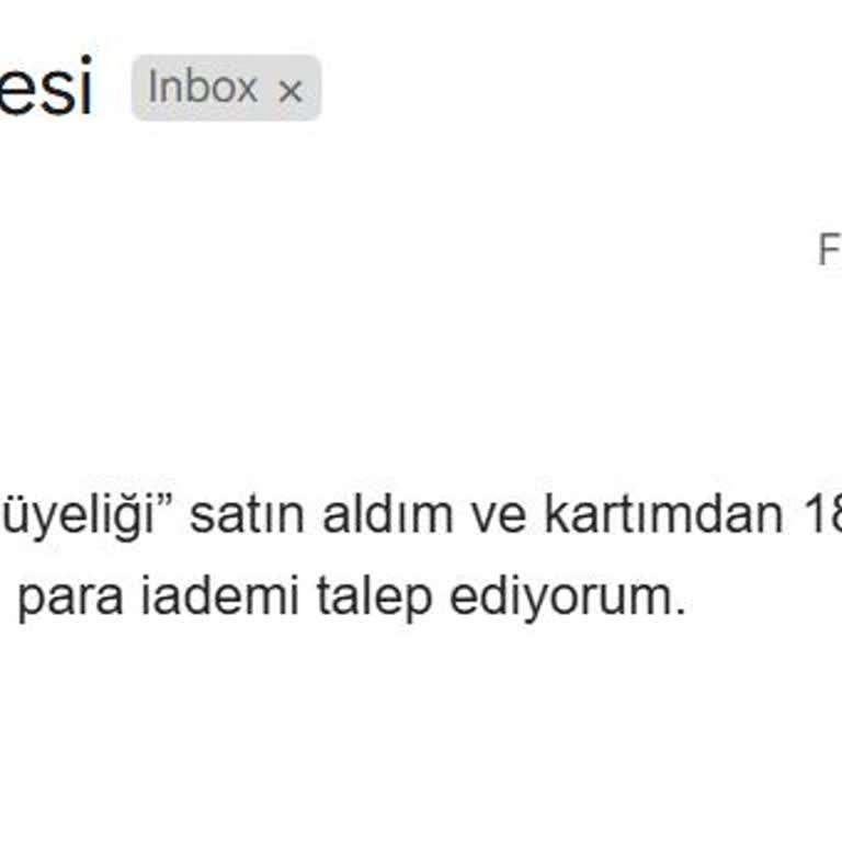 Mubi Türkiye Kullanılmayan Üyelik İçin Haksız Ücret Kesintisi