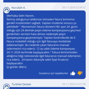 Yanlış Fatura Borcu Ve İnternet Hızında Düşüş Sorunu