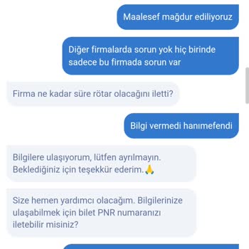 Obilet Müşteri Hizmeti Hayal Kırıklığı
