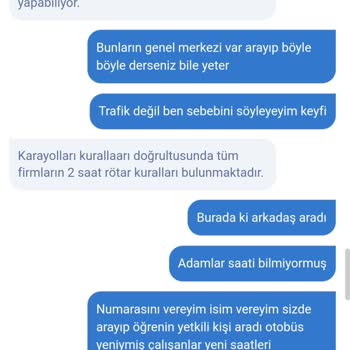 Obilet Müşteri Hizmeti Hayal Kırıklığı