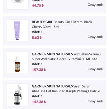 Eve Shop'tan Aldığım Ürünler Hakkında Bilgi Alamıyorum