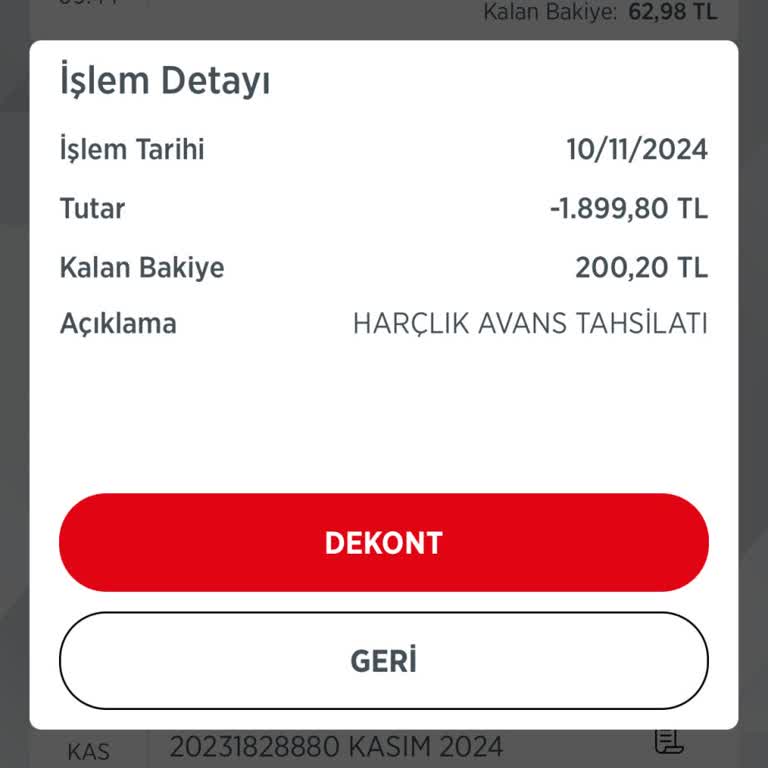 Habersiz Harçlık Avans Çekimi: Acil Para İadesi Talebi