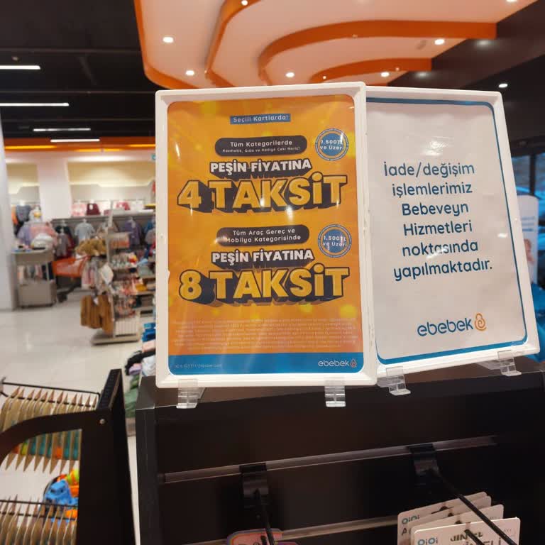 Ebebek Mağazasında Yanıltıcı Taksit Uygulaması