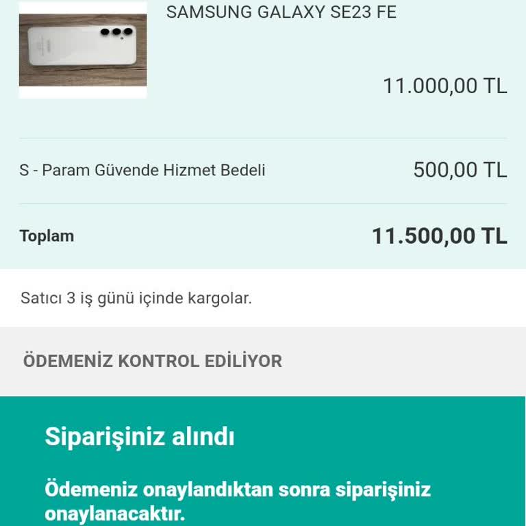 Sahibinden Telefon Alımında Yanıltılma Mağduriyeti