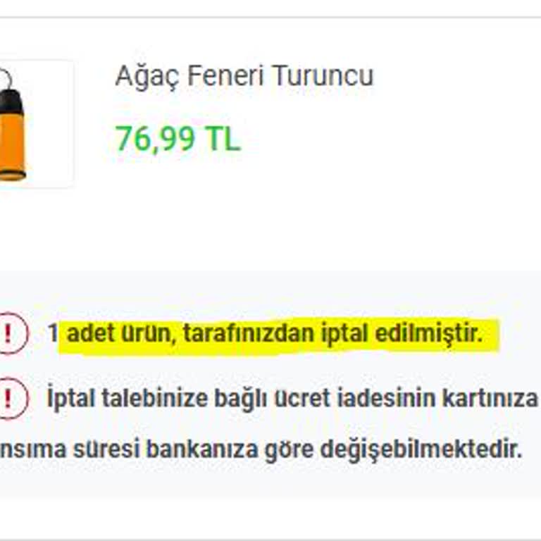 Koçtaş'ta Stok Sorunu Ve Yanıltıcı İptal