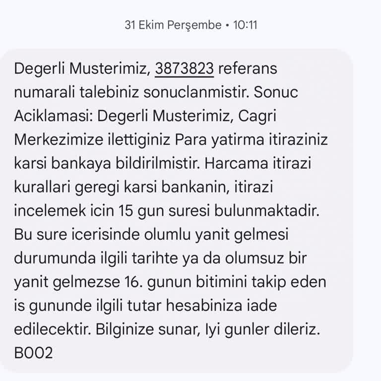 ATM Para Yatırma Sorunu Ve Müşteri Hizmetleri İlgisizliği