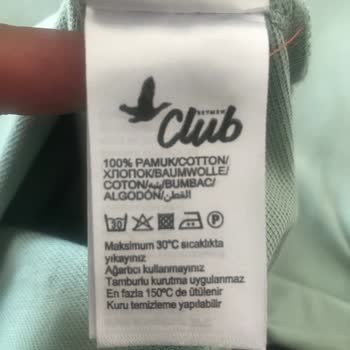 Beymen Polo Tişörtün Logosu Ütüleme Talimatı Eksikliği Yüzünden Eriyor