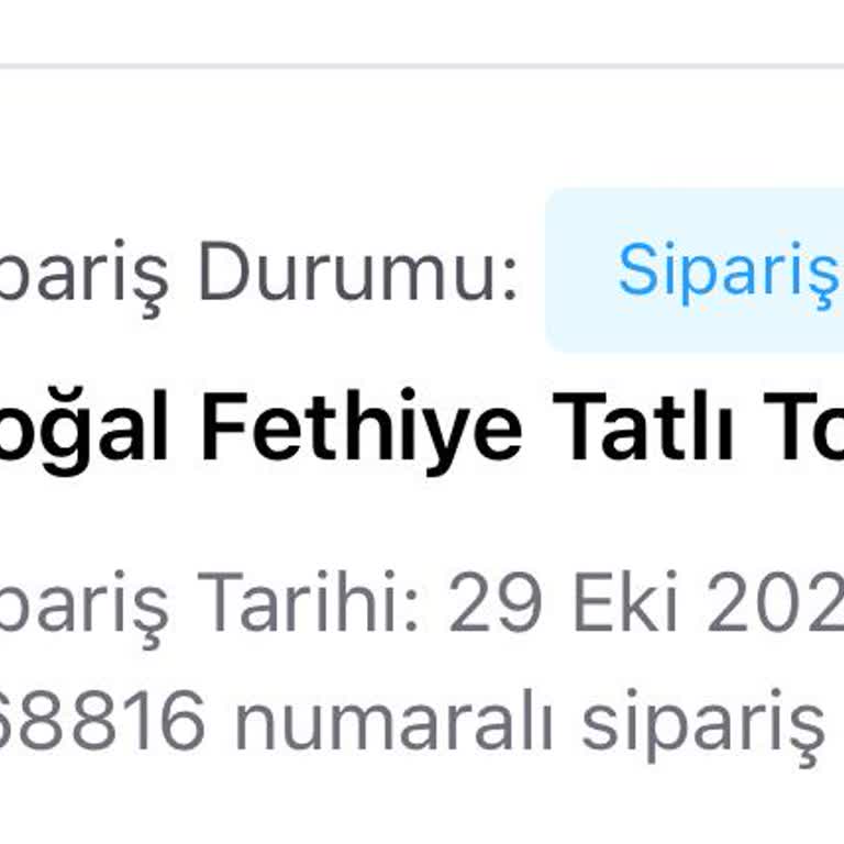 Servet Şekerleme'den Sipariş Teslimatında Gecikme Ve İletişim Sorunu
